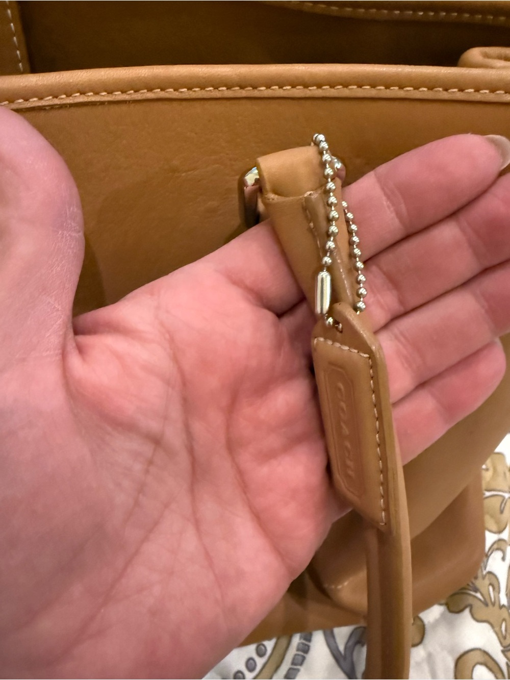 Coach vintage shopper open tote glove tanned leather - Picture 12 of 14